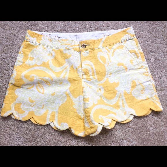 Lilly Pulitzer Pants - Lilly Pulitzer Scalloped Shorts